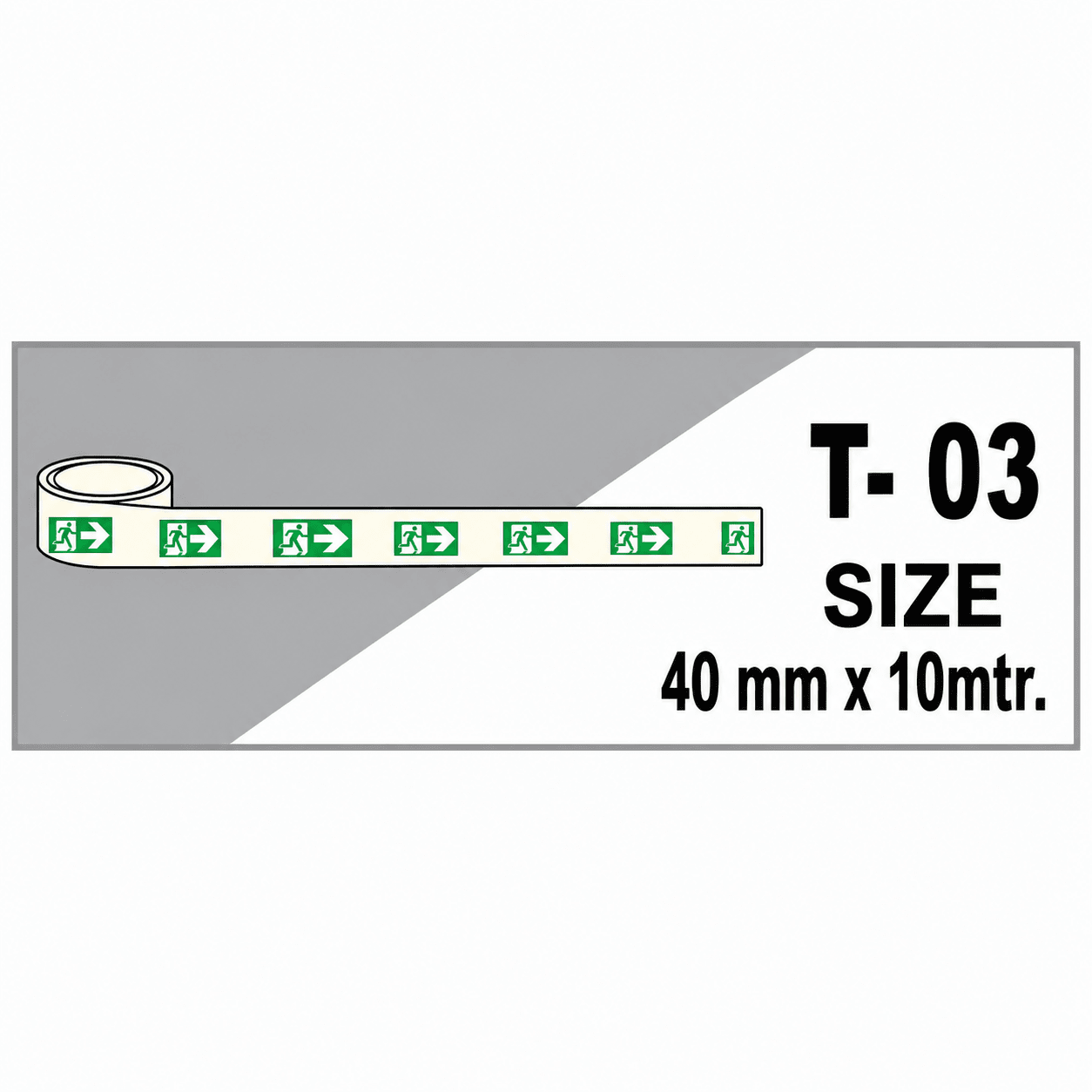 GREEN DIAGONAL TAPE